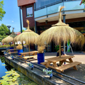 Rieten Parasol Ibiza