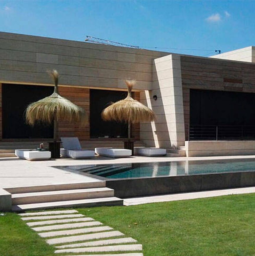 Rieten Parasol Ibiza