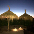 Rieten Parasol Ibiza