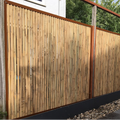 Bamboe Schutting Cortenstaal Frame
