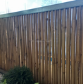 Bamboe Schutting Stalen Frame