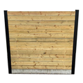 houten schutting grenen schuttingplanken pakket