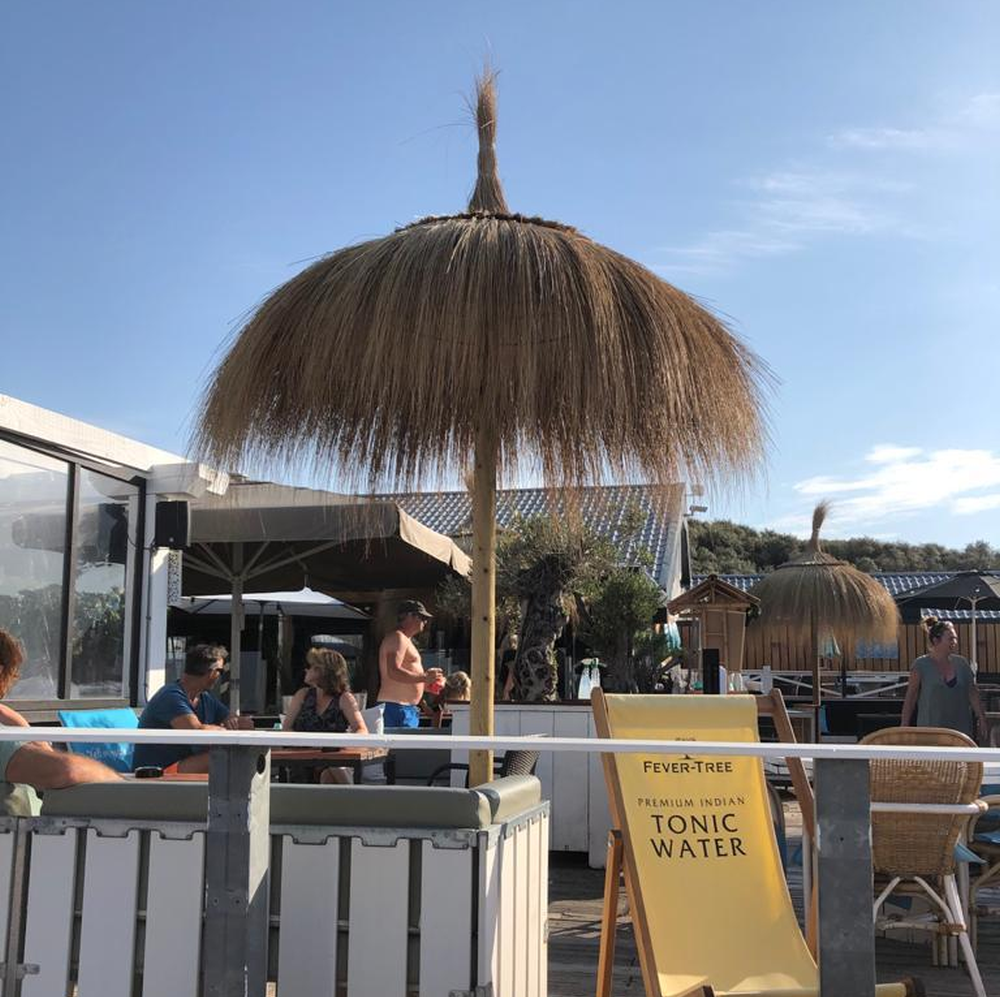 Rieten Parasol Ibiza