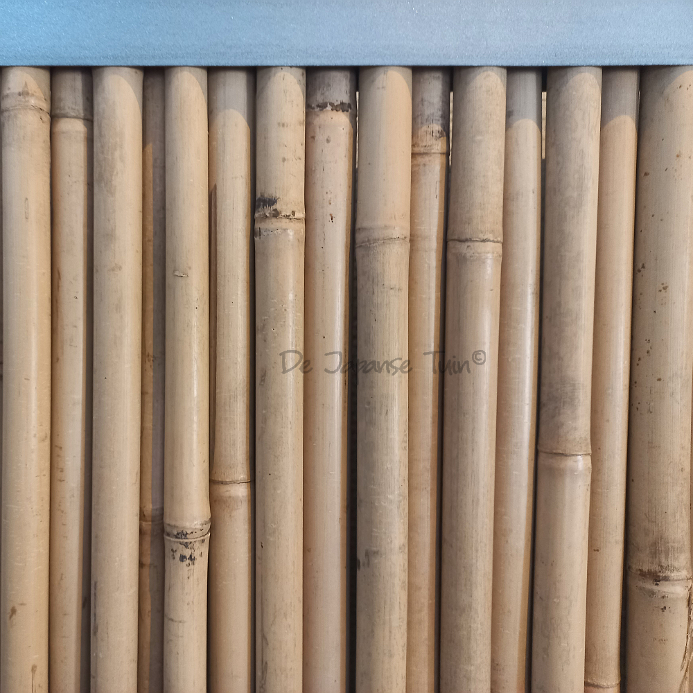 Bamboescherm Staal