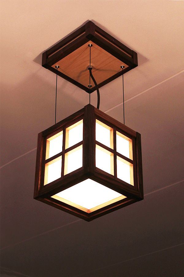 Japanse hanglamp voor oosterse sfeer in huis