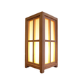 Japanse Lampen Tafellamp Hout